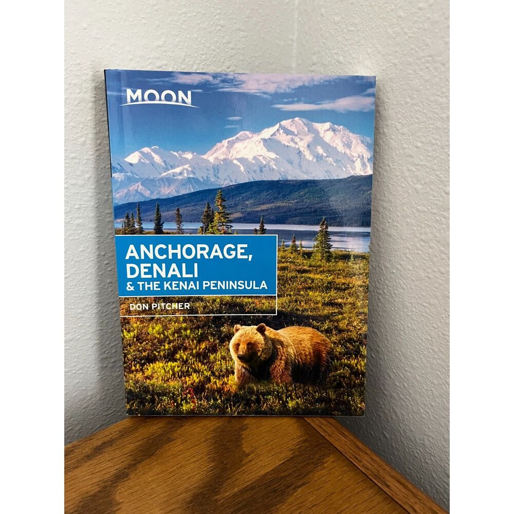 Moon - Anchorage, Denali & The Kenai Peninsula - by Don Pitcher, 2016 - EUC